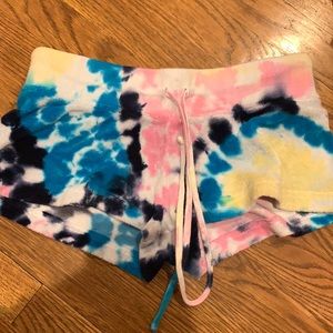 Tie dye Hart Tail shorts